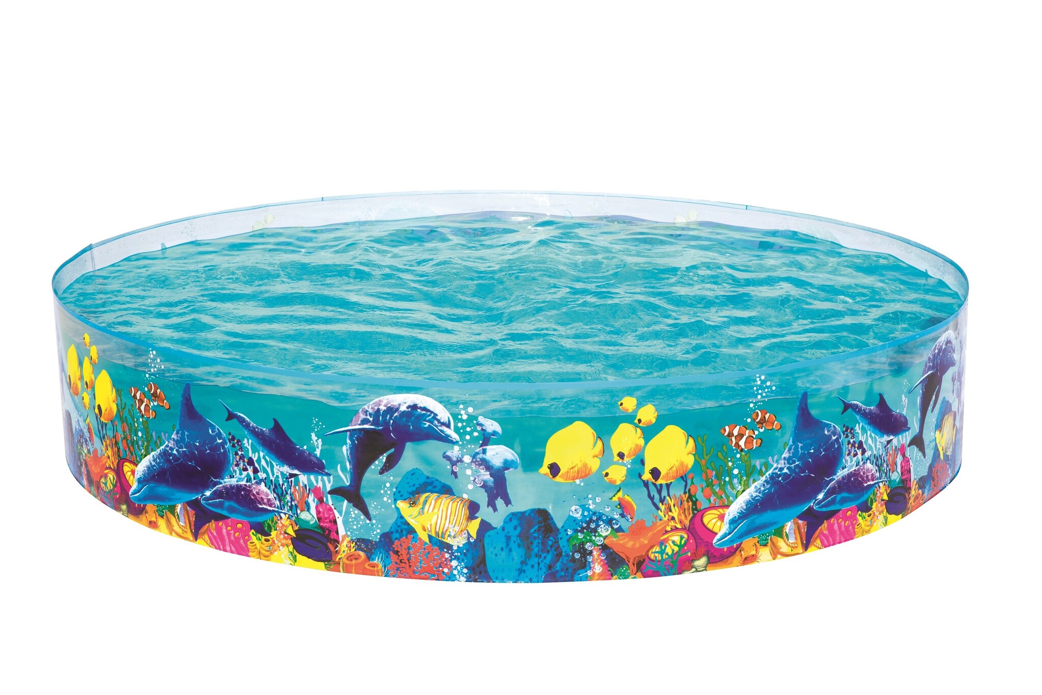 Zwembad Onderwaterwereld - Fill'N Fun Pool Kids Zwembad - Doorsnede 2.44m x Hoogte 46cm regular 0