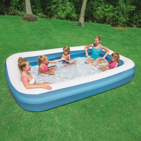 Bestway Familienschwimmbecken - Aufblasbarer Pool - 305 x 183 x 46 cm