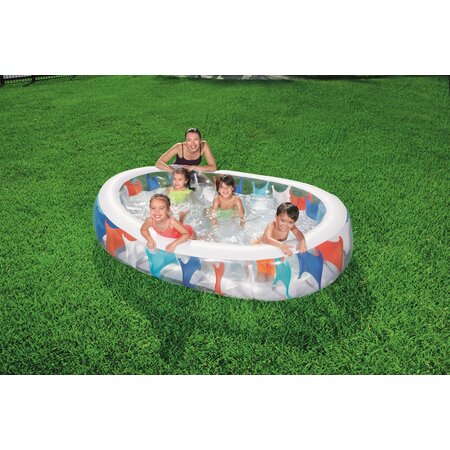 Bestway Inflatable Family Pool - Extra Thick Side Walls - 6+