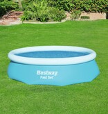 Bestway Solar Pool Cover - Round Swimming Pools 305 cm - Heat Insulating - Prevents Pollution