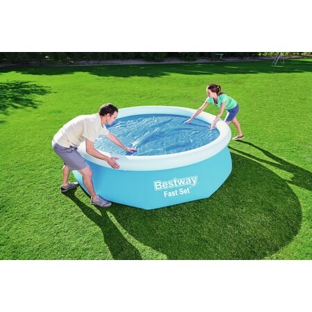 Bestway Solar Pool Cover - Round Swimming Pools 305 cm - Heat Insulating - Prevents Pollution