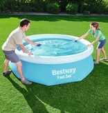 Bestway Solar-Poolabdeckung – runde Schwimmbecken 305 cm – wärmeisolierend – verhindert Verschmutzung