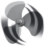 BLACK+DECKER Black & Decker Tripod Fan Standing Fan White 40W - 40cm
