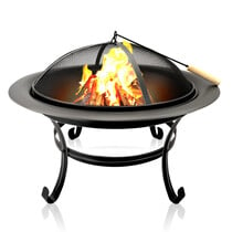 Fire bowl with spark screen Ø75.5cm