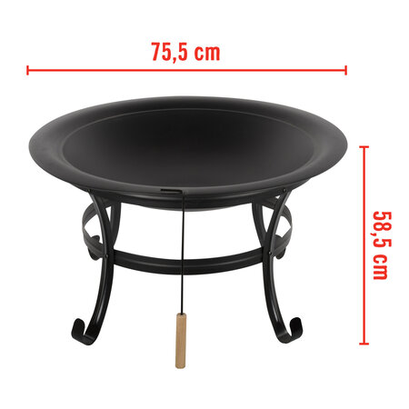 BBQ Collection Fire bowl with spark screen Ø75.5cm