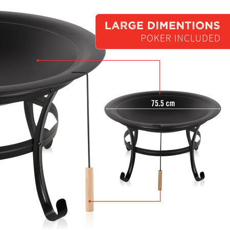 BBQ Collection Fire bowl with spark screen Ø75.5cm