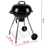 BBQ Collection Barbecue with Lid Ø 45 cm - Charcoal - BBQ Grill - Sphere