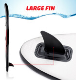 Surfboard - Surfboard - Inflatable - 243x57x7cm - Max 100 Kilo - with Carrying Bag