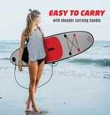 Surfboard - Surfboard - Inflatable - 243x57x7cm - Max 100 Kilo - with Carrying Bag