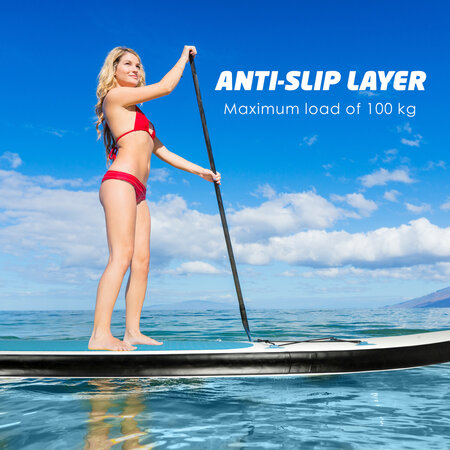 SUP Board Inflatable Blue/White - Paddle Board Complete Set