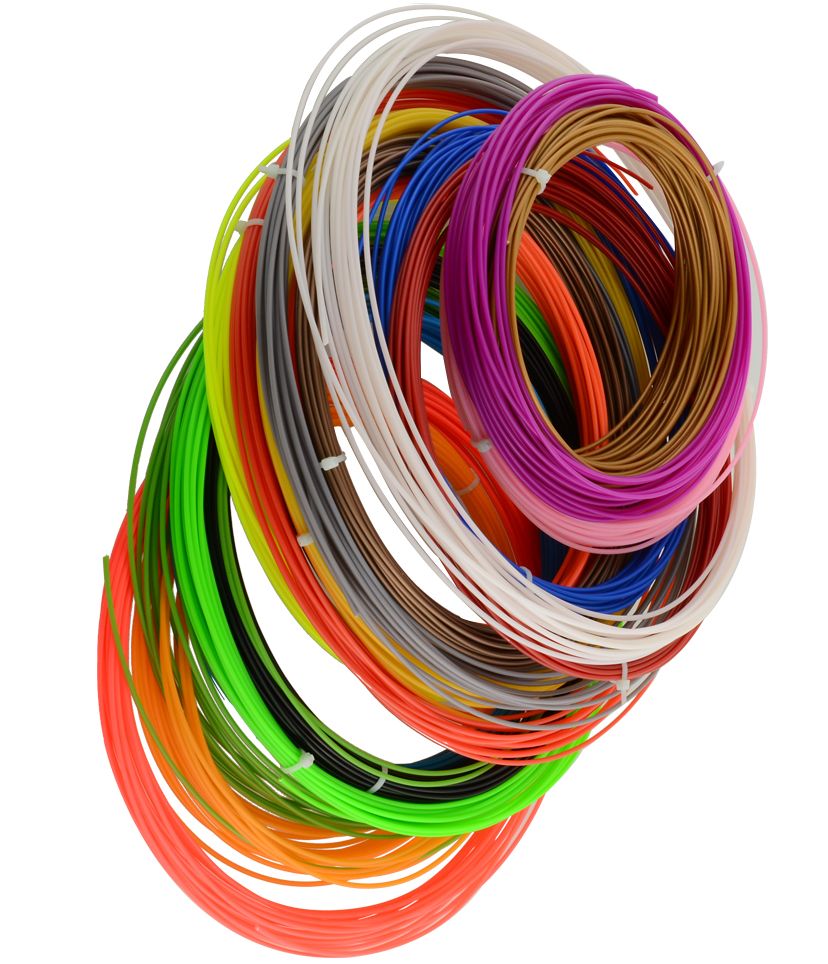 Geeek 27 Kleuren 3D Printer Pen Filament 27 X 10 Meter geeek kopen in de aanbieding