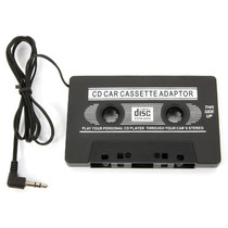 Car Radio Cassette Adapter for MP3 and CD