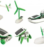 Geeek 6-in-1 Mini Solar Robot Kit Leerzaam Bouwpakket