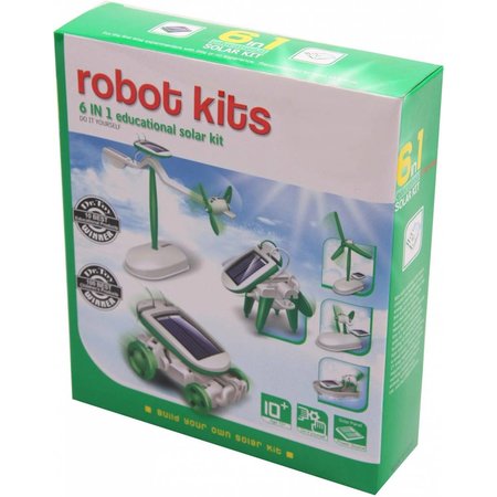 Geeek 6-in-1 Solar Robot Kit
