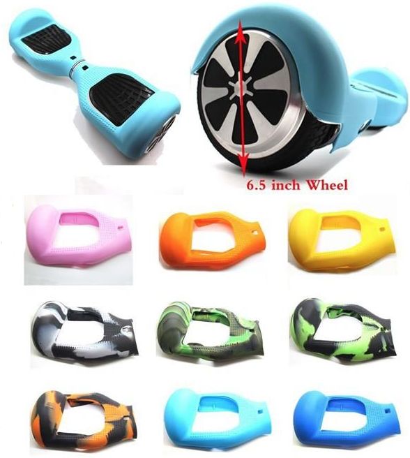 Geeek Beschermhoes Silicone Case Cover 65 Inch Hoverboard Oxboard Zwart geeek kopen in de aanbieding