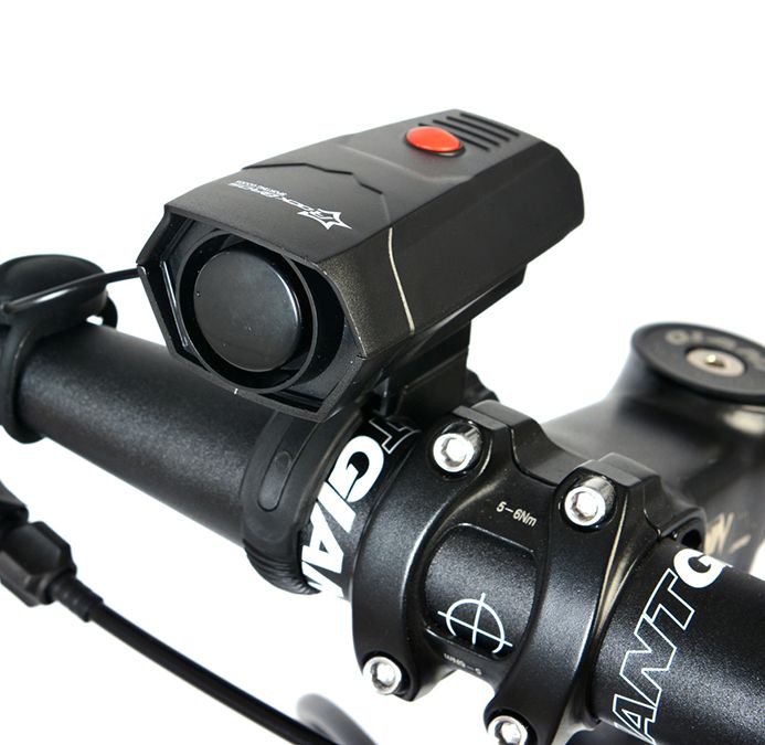 Geeek Elektrische Fietsbel Luid Sirene Hoorn geeek kopen in de aanbieding