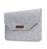 Geeek 15 inch MacBook Laptop Soft Sleeve Case Grey