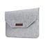 Geeek 15 inch MacBook Laptop Soft Sleeve Case Grey