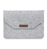 Geeek 13 inch MacBook Laptop Soft Sleeve Case Grey