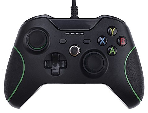 Geeek Wired Controller Zwart Voor Xbox One S geeek kopen in de aanbieding Geeek Wired Controller Zwart Voor Xbox One S geeek kopen in de aanbieding