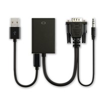 VGA (+ audio) to HDMI Adapter Cable