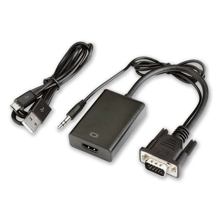 Geeek VGA (+audio) naar HDMI Adapter Kabel