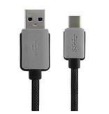 Geeek USB-C Kabel 3 meter datakabel USB / USB-C Heavy Duty Nylon