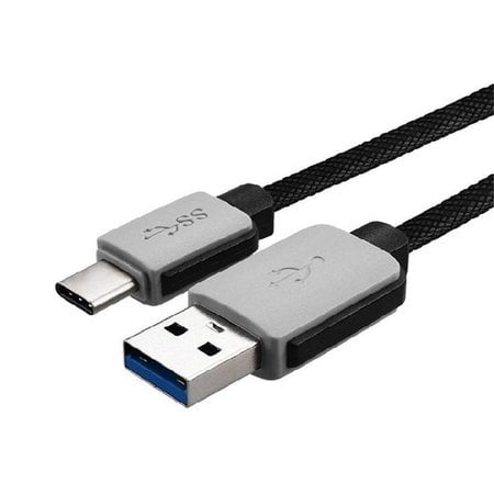 Geeek USB-C Kabel 3 meter datakabel USB / USB-C Heavy Duty Nylon