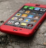 Geeek iPhone 7 / 8 Plus-Ganzkörper-360 Super dünne Fall-Abdeckung Fall