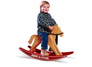 Radio Flyer Classic Wood Rocking Horse