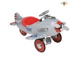 Airflow Collectables Silver Pursuit Pedal Plane