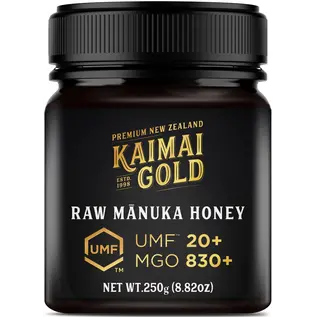 Manuka Honing / Honig - KAIMAI GOLD MANUKA-HONIG UMF® 20+ KAIMAI GOLD / 250g MANUKA-HONIG / MGO ≥ 829