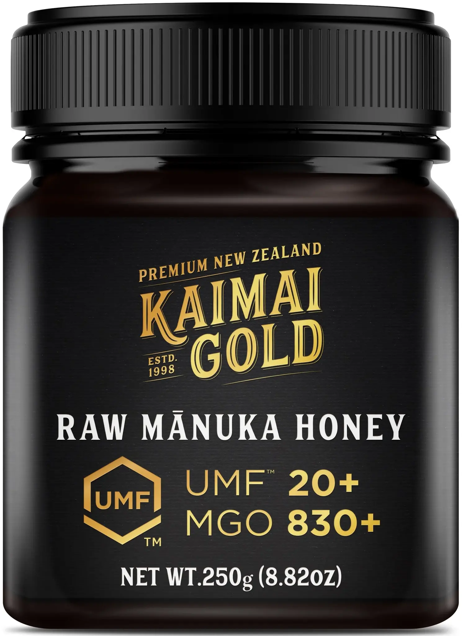 MĀNUKA-HONEY UMF® 20+ KAIMAI GOLD / 250g MĀNUKA HONEY - MANUKA-HOLLAND