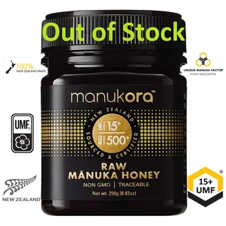 Manuka Honing / Honig - MANUKORA MANUKA HONEY UMF® 15+ MANUKORA / 250g MANUKA-HONEY / MGO ≥ 514