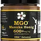 Manuka Honing / Honig - BEE NATURAL MANUKA-HONIG MGO® 600+ / IN EINEM ECHTGLAS GLAS / 250g MANUKA-HONIG