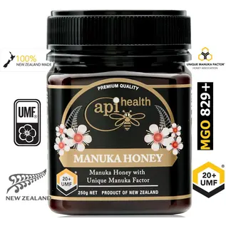 Manuka Honing / Honig - API HEALTH MANUKAHONING UMF® 20+ API HEALTH / 250g MANUKA-HONING / MGO ≥ 829