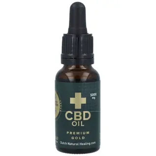 CBD-OLIE 25% - 20ml/5000mg CBD (± 400 druppels CBDolie met 12mg CBD)