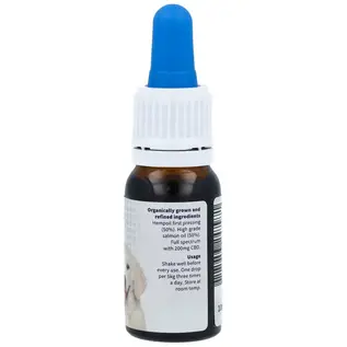 CBD-OIL FOR PETS 2% - 10ml / 200mg CBD (± 240 drops CBDoil)