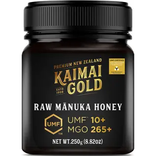 Manuka Honing / Honig - KAIMAI GOLD MANUKA HONEY UMF® 10+ KAIMAI GOLD / 250g MANUKA-HONEY / MGO ≥ 263