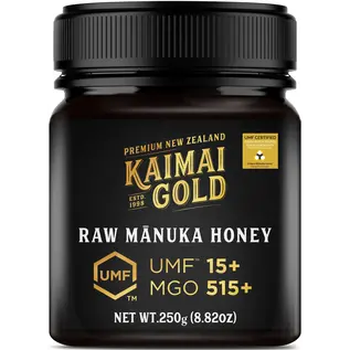 Manuka Honing / Honig - KAIMAI GOLD MANUKA HONING UMF® 15+ KAIMAIGOLD / 250g MANUKA-HONING / MGO ≥ 514