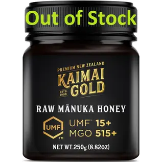 Manuka Honing / Honig - KAIMAI GOLD MANUKA HONING UMF® 15+ KAIMAIGOLD / 250g MANUKA-HONING / MGO ≥ 514
