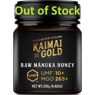 Manuka Honing / Honig - KAIMAI GOLD MANUKA HONIG UMF® 10+ KAIMAI GOLD / 250g MANUKA-HONIG / MGO ≥ 263