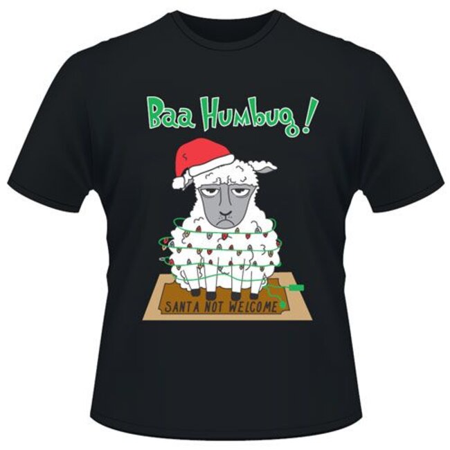 Kerst T-shirt Schaap - XL