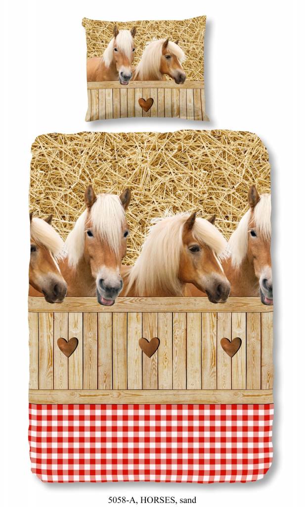 Dekbedovertrek Pony's 140x220 cm