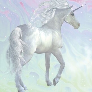 Good Morning Strandlaken Unicorn - 75x150 cm