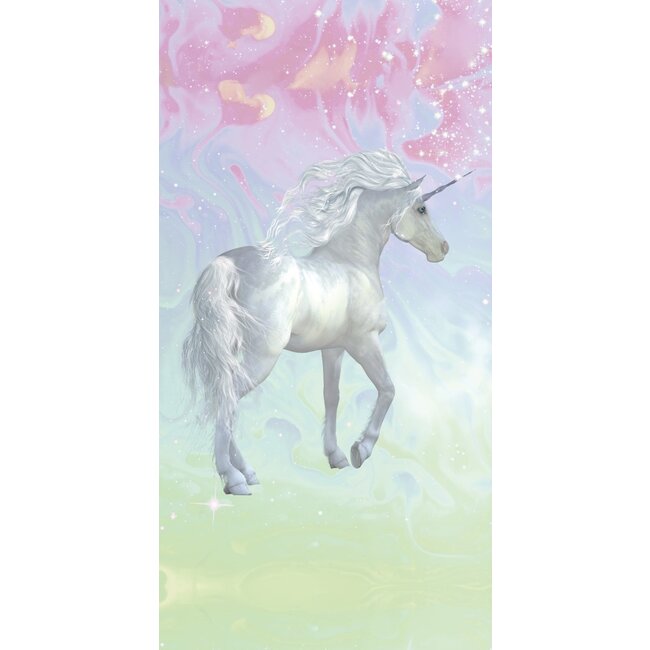 Strandlaken Unicorn - 75x150 cm