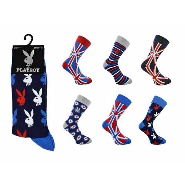 Playboy sokken - 1 paar