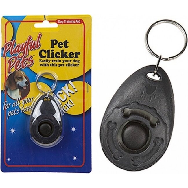 Clicker sleutelhanger voor hondentraining