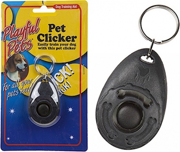Clicker sleutelhanger voor hondentraining