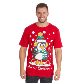 .Decoware® Kerst T-shirt Pinguin
